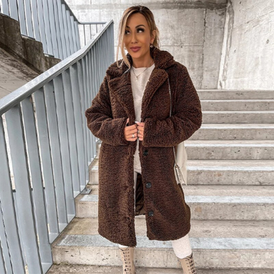 Teddy™ Coat | Stijlvolle Zachte Jas