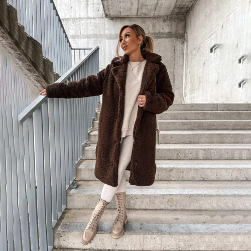 Teddy™ Coat | Stijlvolle Zachte Jas